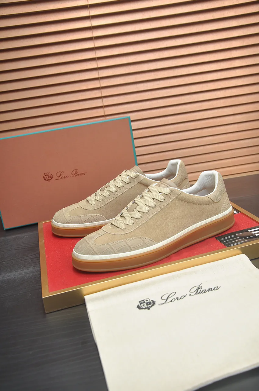 Men's men's shoes 💰580💶[𝐥𝐨𝐫𝐨 𝐏𝐢𝐚𝐧𝐚] lp classic loafers, an Italian treasure brand, the only brand that can match Hermès! Only after wearing it do we realize that we cannot let down our feet. The upper is imported cashmere, the lining of water-dyed cowhide ➕ the cowhide feet, the official original glass rubber outsole, and the pendant. Exclusive original packaging (tag ➕ brand paper ➕ outer box ➕ hand bag) code number: 38-46 (45 46 customized)